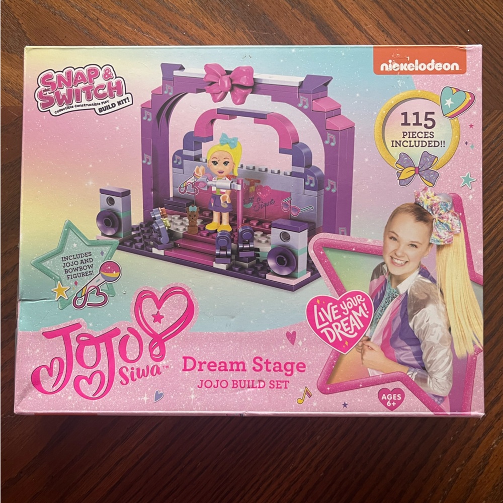 JoJo Siwa Snap & Switch Build Set for kids | Dream Stage